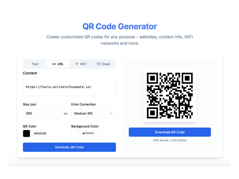 QR Code Generator